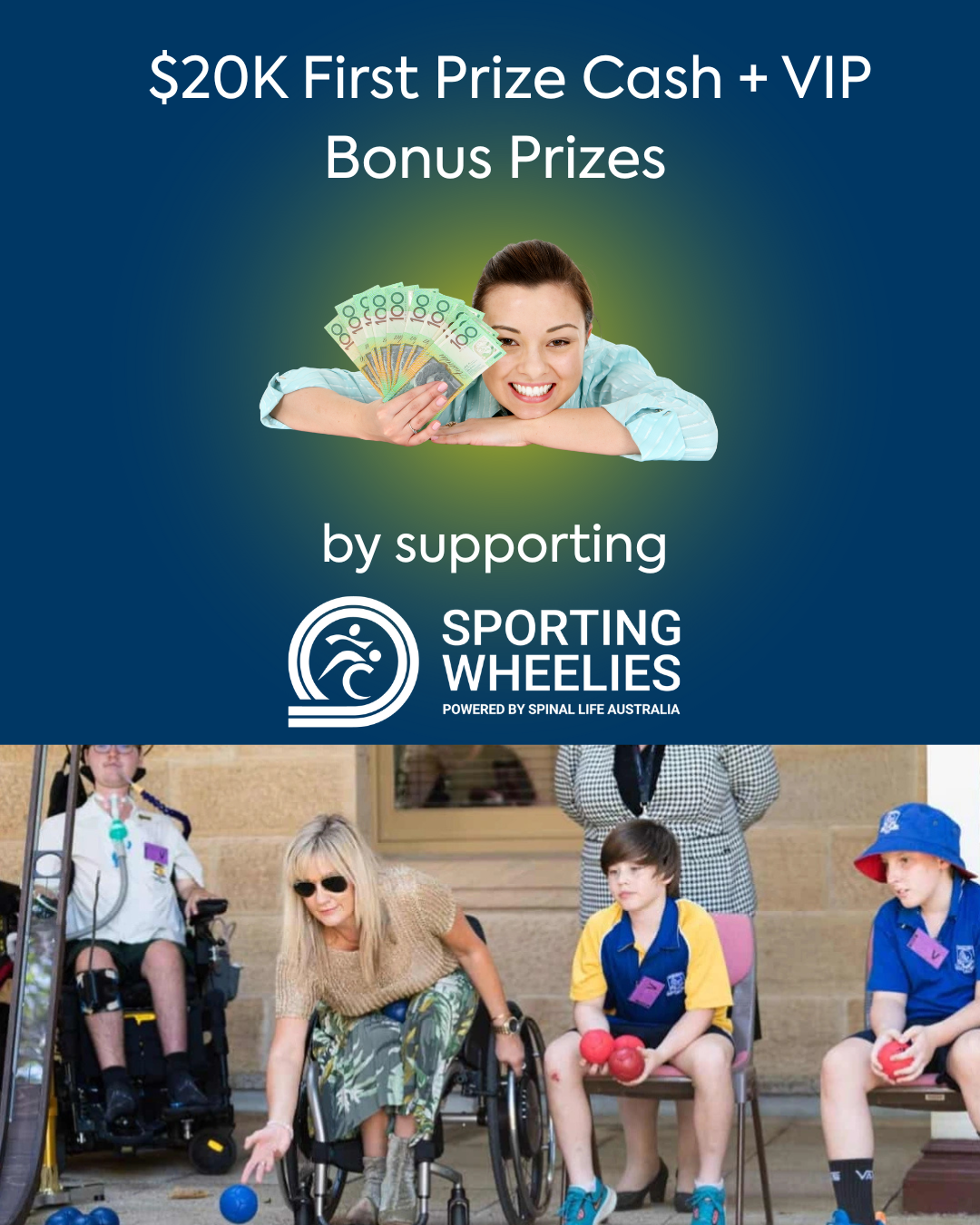 Sporting Wheelies Gold Choice Lottery | Win $20,000 Cash or Gold
